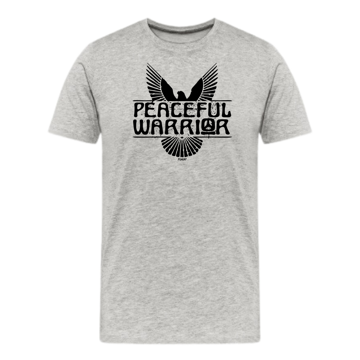 Peaceful Warrior Bird Emblem T-Shirt