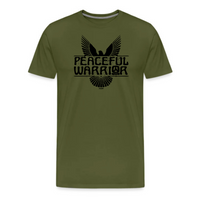 Load image into Gallery viewer, Peaceful Warrior Bird Emblem T-Shirt - fomo21
