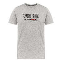 Load image into Gallery viewer, Think Outside the Box Tic-Tac-Toe T-Shirt - fomo21

