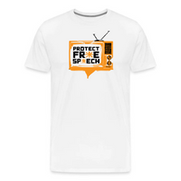 Load image into Gallery viewer, Retro Signal Protect Free Speech T-Shirt - fomo21
