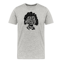 Load image into Gallery viewer, Einstein Rebel Silhouette T-Shirt - fomo21
