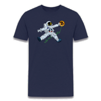 Load image into Gallery viewer, Bitcoin To The Moon T-Shirt - fomo21
