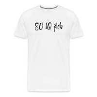 Load image into Gallery viewer, 80 IQ Pleb Bitcoin T-Shirt - fomo21
