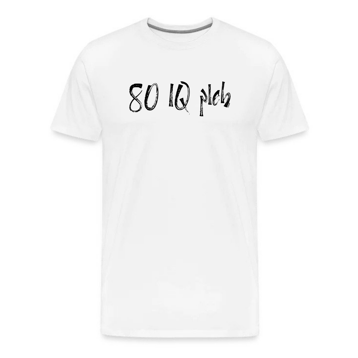 80 IQ Pleb Bitcoin T-Shirt - fomo21