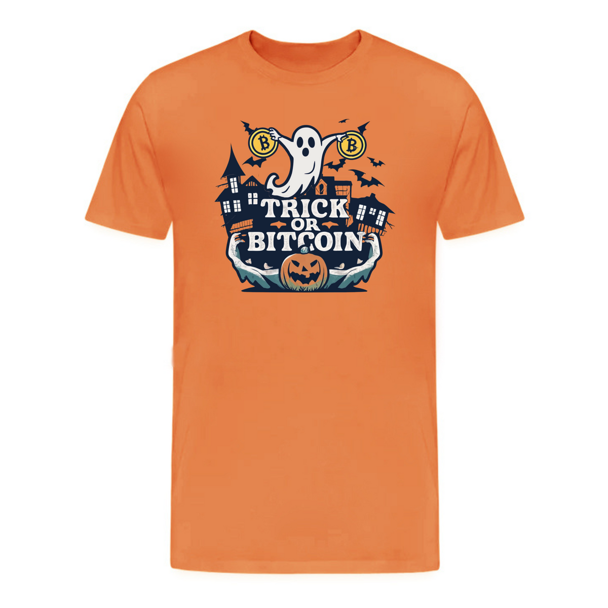 Trick Or Bitcoin T-Shirt - fomo21