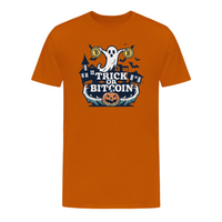 Load image into Gallery viewer, Trick Or Bitcoin T-Shirt - fomo21
