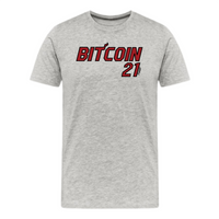 Load image into Gallery viewer, Bitcoin Flame 21 T-Shirt - fomo21
