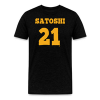 Load image into Gallery viewer, Satoshi Legend 21 Jersey Bitcoin T-Shirt - fomo21
