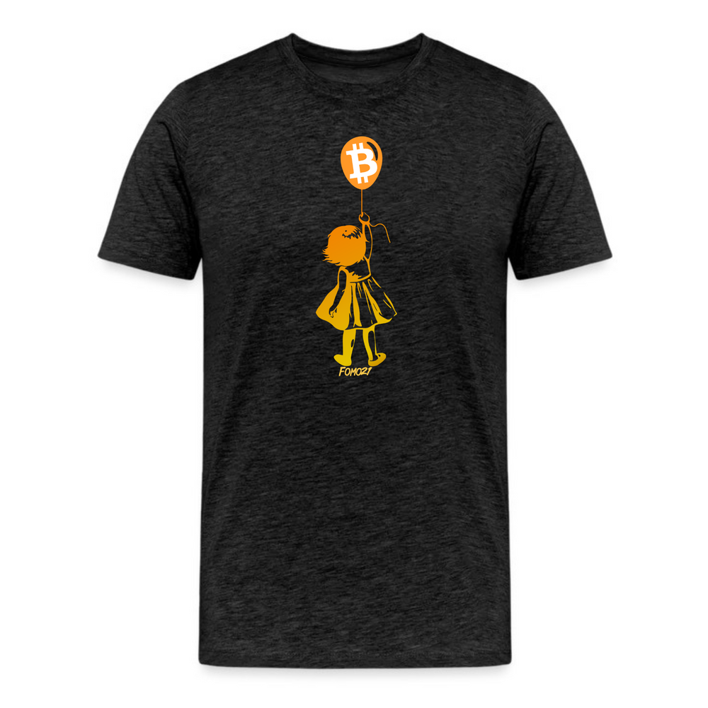 Bitcoin Balloon Girl T-Shirt - fomo21