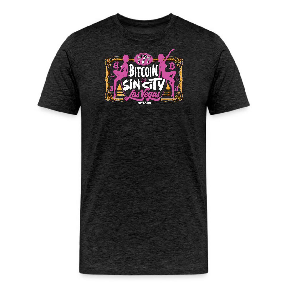 Sin City Las Vegas Bitcoin T-Shirt