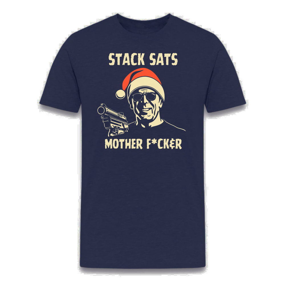 Stack Sats Mother F*cker Bitcoin T-Shirt - fomo21