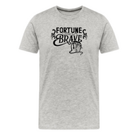 Load image into Gallery viewer, Fortune Favors the Brave Honey Badger T-Shirt - fomo21
