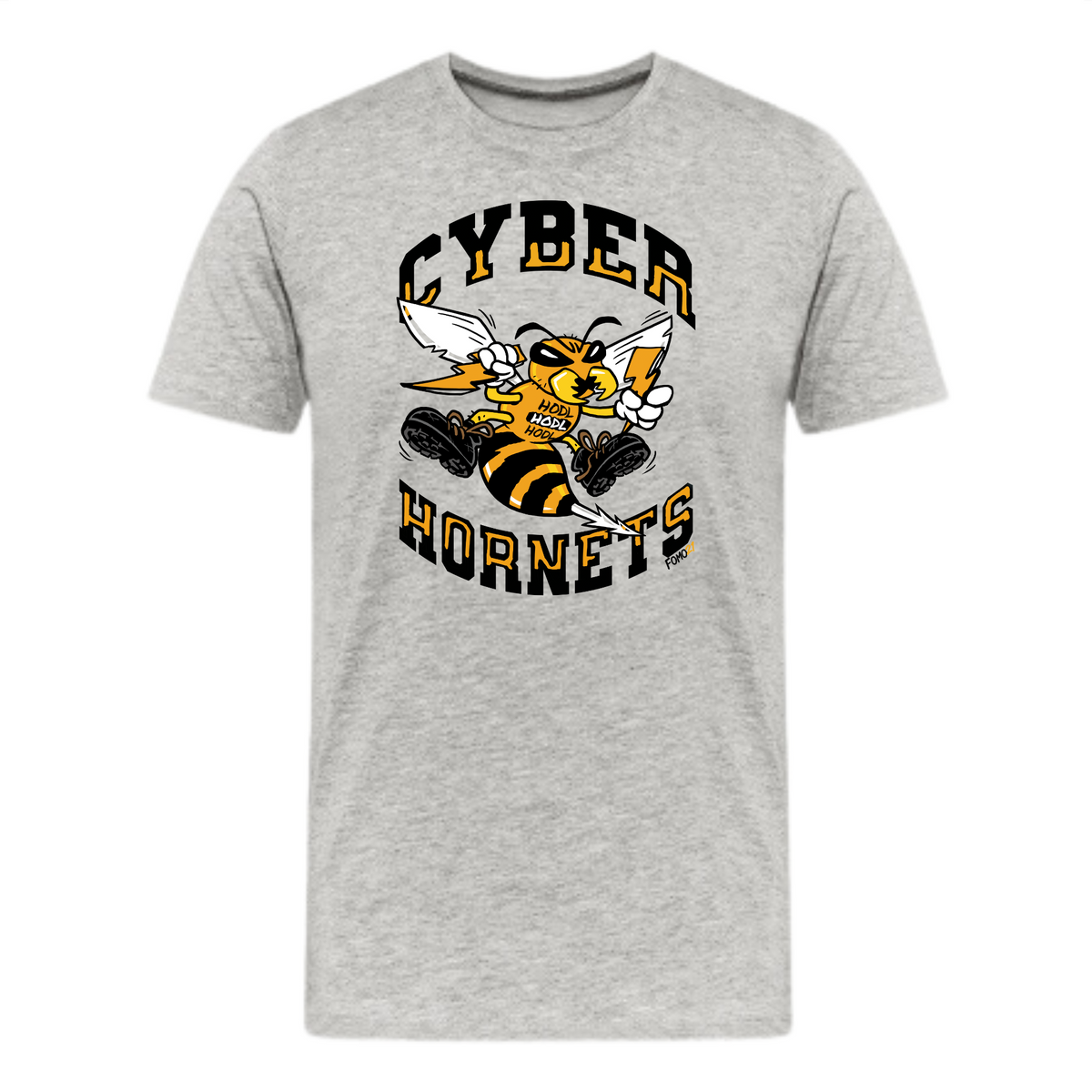 Cyber Hornets Bitcoin T-Shirt - fomo21