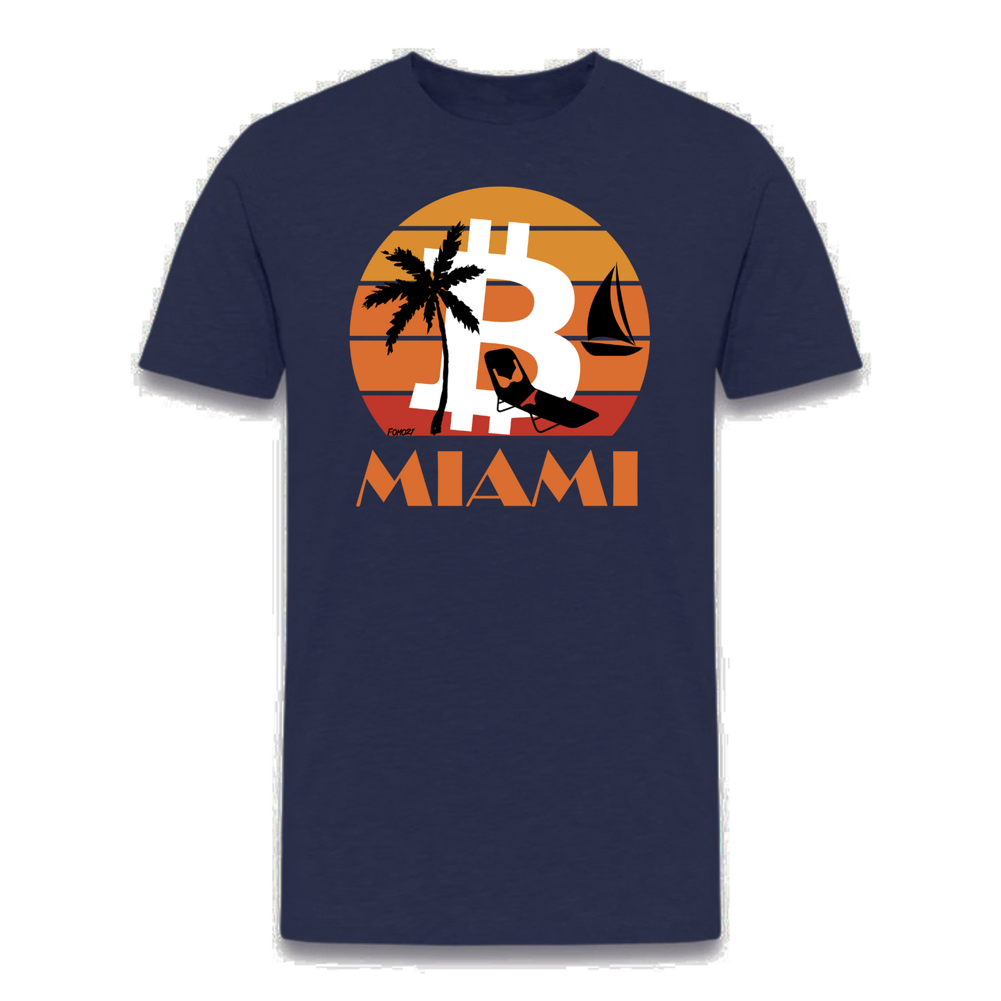 Miami Bitcoin T-Shirt - fomo21