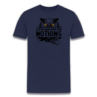 Load image into Gallery viewer, Silent Wisdom Owl Graphic T-Shirt - fomo21
