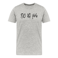 Load image into Gallery viewer, 80 IQ Pleb Bitcoin T-Shirt - fomo21
