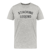 Load image into Gallery viewer, Stacking Legend Bitcoin T-Shirt - fomo21
