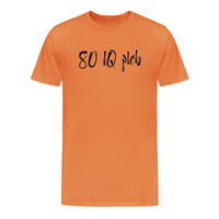 Load image into Gallery viewer, 80 IQ Pleb Bitcoin T-Shirt - fomo21
