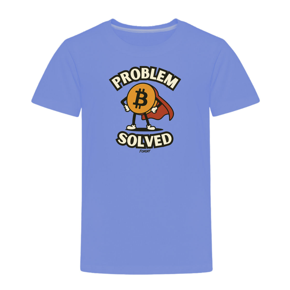 Problem Solved Bitcoin Superhero Toddler T-Shirt