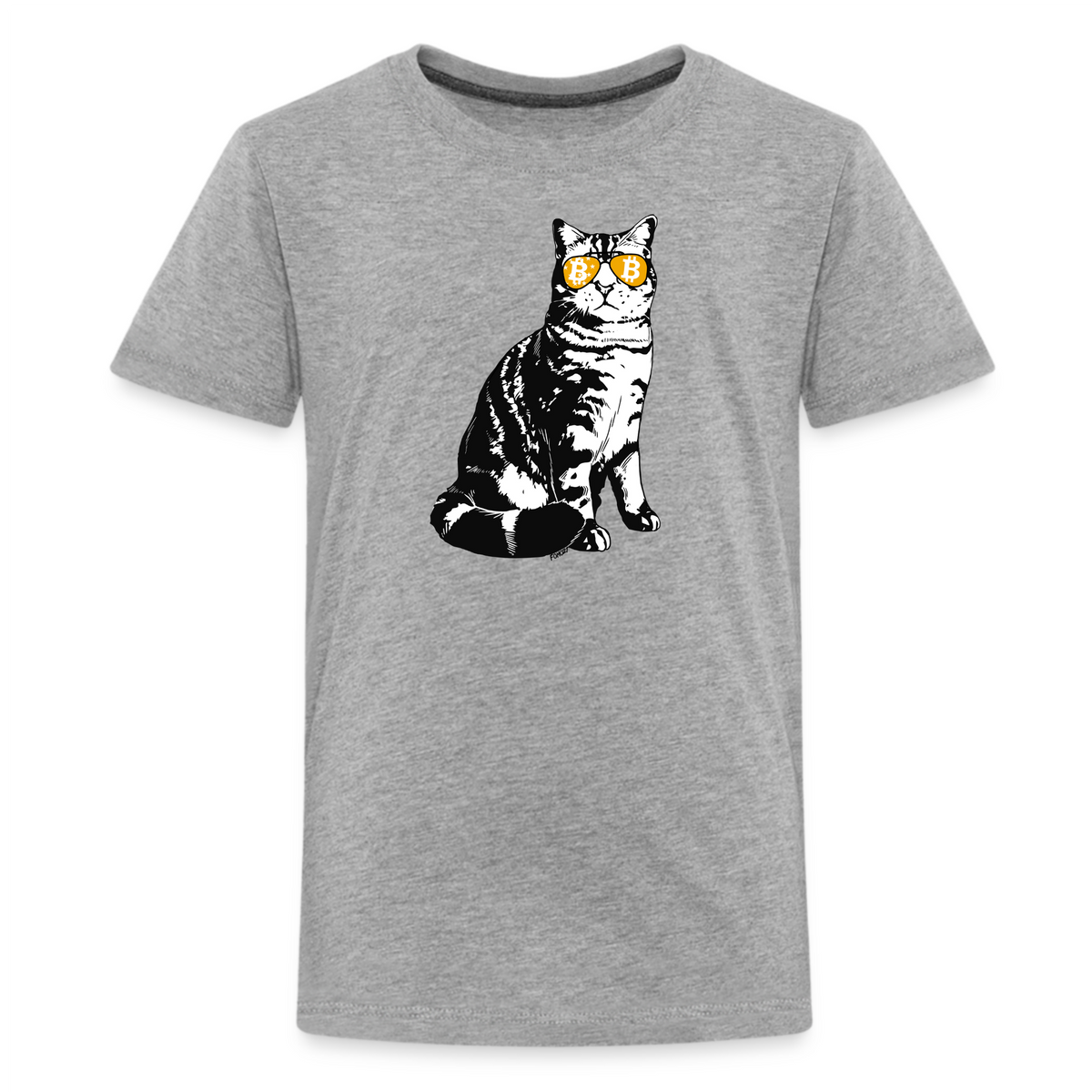 Bitcoin Is For The Cats Youth T-Shirt - fomo21