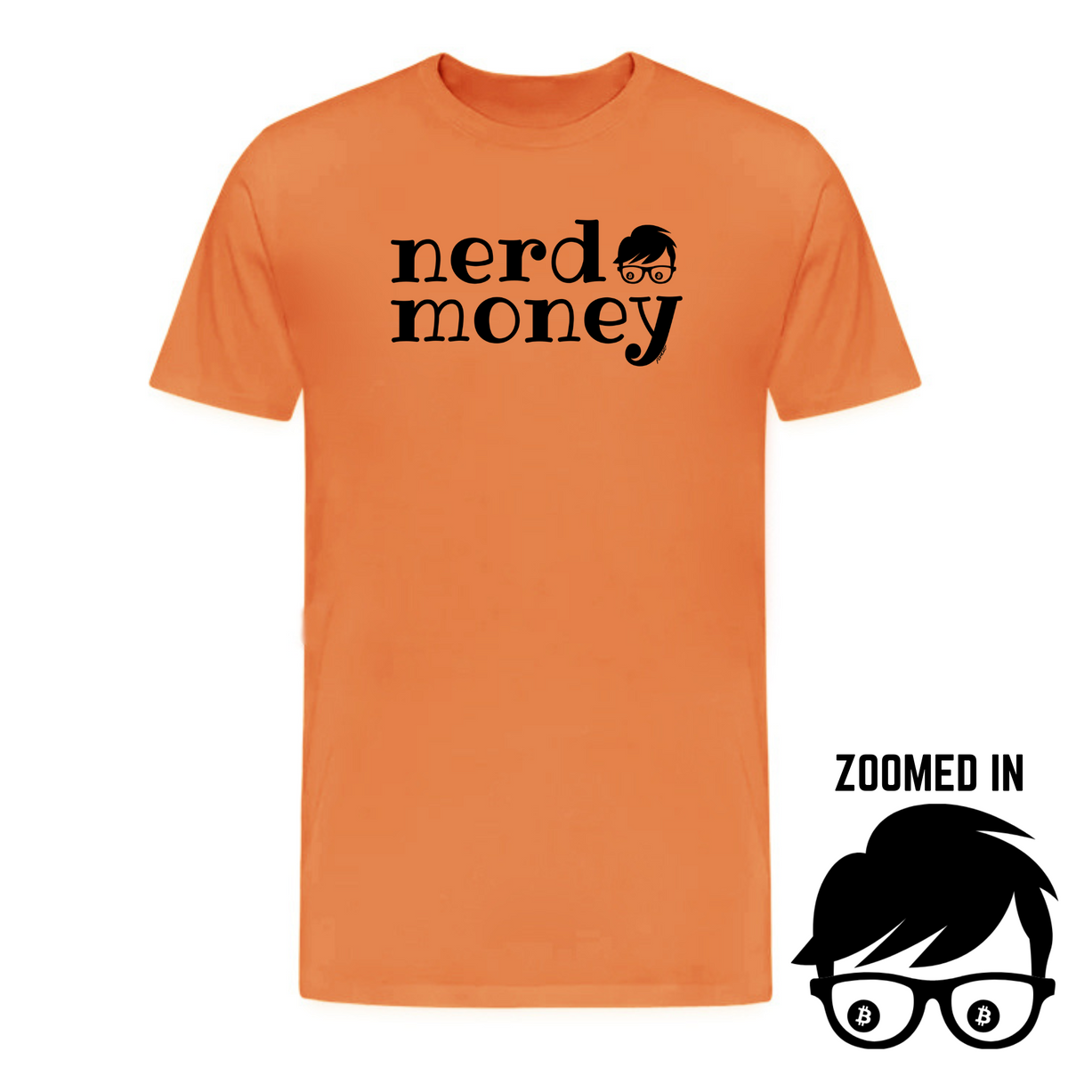 Nerd Money Bitcoin T-Shirt - fomo21