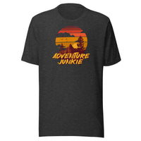 Load image into Gallery viewer, Adventure Junkie Retro Sunset T-Shirt-T-Shirt-fomo21
