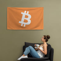 Load image into Gallery viewer, Bitcoin Flag - fomo21
