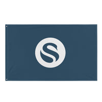 Load image into Gallery viewer, Swan Bitcoin Flag - fomo21
