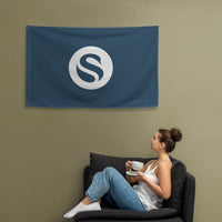Load image into Gallery viewer, Swan Bitcoin Flag - fomo21
