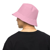 Load image into Gallery viewer, Simple B Pink Reversible Bucket Hat - fomo21
