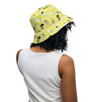 Load image into Gallery viewer, All Dogs Go To Bitcoin Reversible Bucket Hat - fomo21
