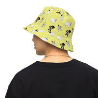 Load image into Gallery viewer, All Dogs Go To Bitcoin Reversible Bucket Hat - fomo21
