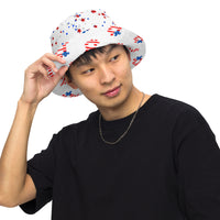 Load image into Gallery viewer, 2024 Election USA Bitcoin Reversible Bucket Hat - fomo21
