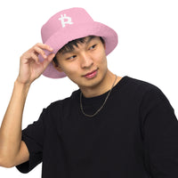 Load image into Gallery viewer, Simple B Pink Reversible Bucket Hat - fomo21
