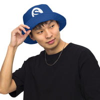 Load image into Gallery viewer, Swan Snow Icon Bitcoin Reversible Bucket Hat - fomo21
