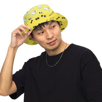 Load image into Gallery viewer, All Dogs Go To Bitcoin Reversible Bucket Hat - fomo21
