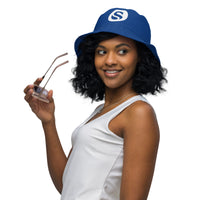 Load image into Gallery viewer, Swan Snow Icon Bitcoin Reversible Bucket Hat - fomo21
