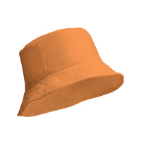 Load image into Gallery viewer, Simple B Orange Reversible Bucket Hat - fomo21
