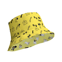 Load image into Gallery viewer, All Dogs Go To Bitcoin Reversible Bucket Hat - fomo21
