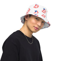 Load image into Gallery viewer, 2024 Election USA Bitcoin Reversible Bucket Hat - fomo21
