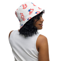 Load image into Gallery viewer, 2024 Election USA Bitcoin Reversible Bucket Hat - fomo21
