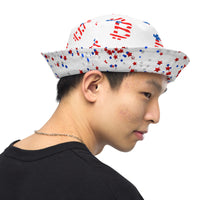 Load image into Gallery viewer, 2024 Election USA Bitcoin Reversible Bucket Hat - fomo21

