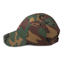 Load image into Gallery viewer, American Flag Bitcoin B Camo Dad Hat-fomo21
