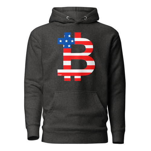 American Flag Bitcoin B Hoodie Sweatshirt-fomo21
