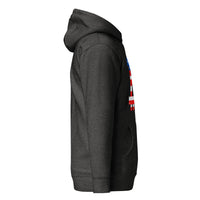 Load image into Gallery viewer, American Flag Bitcoin B Hoodie Sweatshirt-Pullover Hoodie Sweatshirt-fomo21
