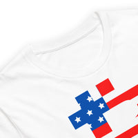Load image into Gallery viewer, American Flag Bitcoin B T-Shirt-fomo21
