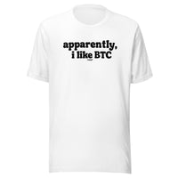Load image into Gallery viewer, Apparently, I Like BTC T-Shirt-fomo21
