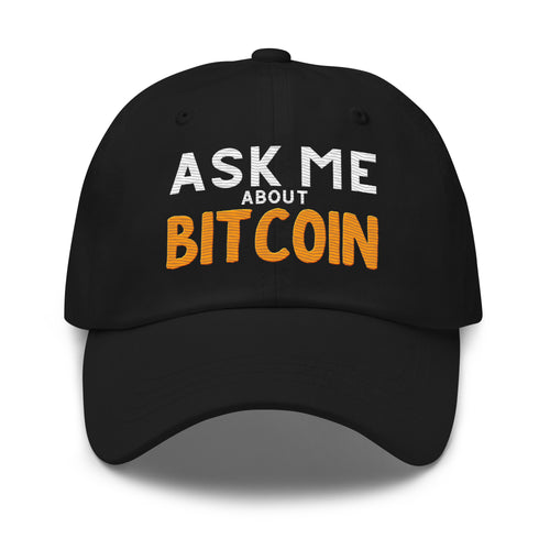 Ask Me About Bitcoin Dad Hat-fomo21