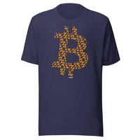 Load image into Gallery viewer, B (Orange Pills) Bitcoin T-Shirt-fomo21

