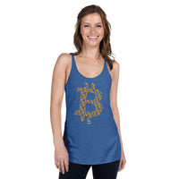 Load image into Gallery viewer, B (Orange Pills) Bitcoin Women’s Tank Top-fomo21
